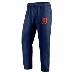 Men's Fanatics Branded Navy Detroit Tigers Primary Logo Sweatpants -Metaverse shop unnamed file 15012