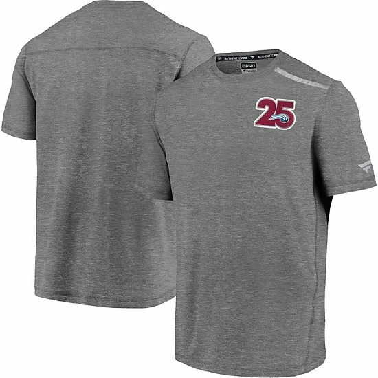 Men's Fanatics Branded Heathered Gray Colorado Avalanche 25th Season Logo T-Shirt Men's Fanatics Branded Heathered Gray Colorado Avalanche 25th Season Logo T-Shirt -Metaverse shop unnamed file 15034