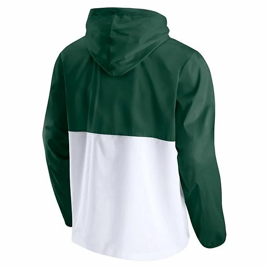 Men's Fanatics Branded Green/White Miami Hurricanes Thrill Seeker Half-Zip Hoodie Anorak Jacket Men's Fanatics Branded Green/White Miami Hurricanes Thrill Seeker Half-Zip Hoodie Anorak Jacket -Metaverse shop unnamed file 15095