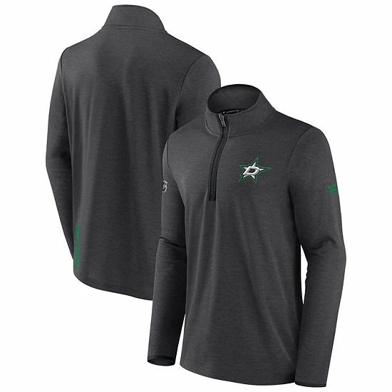 Men's Fanatics Branded Heather Charcoal Dallas Stars Authentic Pro Rink Quarter-Zip Jacket Men's Fanatics Branded Heather Charcoal Dallas Stars Authentic Pro Rink Quarter-Zip Jacket -Metaverse shop unnamed file 15107
