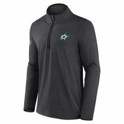 Men's Fanatics Branded Heather Charcoal Dallas Stars Authentic Pro Rink Quarter-Zip Jacket 4 Men's Fanatics Branded Heather Charcoal Dallas Stars Authentic Pro Rink Quarter-Zip Jacket -Metaverse shop unnamed file 15109