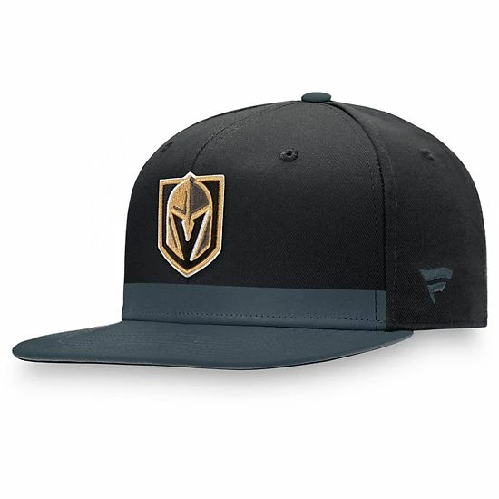 Men's Fanatics Branded Black/Charcoal Vegas Golden Knights Pro Locker Room Snapback Hat Men's Fanatics Branded Black/Charcoal Vegas Golden Knights Pro Locker Room Snapback Hat -Metaverse shop unnamed file 15147