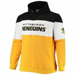 Men's Fanatics Branded Black/Gold Pittsburgh Penguins Big & Tall Colorblock Fleece Hoodie 4 Men's Fanatics Branded Black/Gold Pittsburgh Penguins Big & Tall Colorblock Fleece Hoodie -Metaverse shop unnamed file 15174