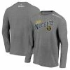 Men's Fanatics Branded Heather Charcoal Denver Nuggets 2021 Noches Éne-Bé-A Authentic Shooting Long Sleeve T-Shirt -Metaverse shop unnamed file 15219