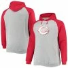 Men's Fanatics Branded Heathered Gray/Red Cincinnati Reds Big & Tall Raglan Pullover Hoodie 1 Men's Fanatics Branded Heathered Gray/Red Cincinnati Reds Big & Tall Raglan Pullover Hoodie -Metaverse shop unnamed file 15264