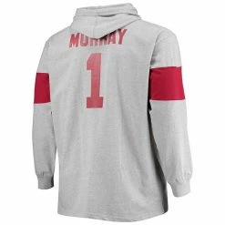 Men's Fanatics Branded Kyler Murray Heathered Gray Arizona Cardinals Big & Tall Player Name & Number Pullover Hoodie 4 Men's Fanatics Branded Kyler Murray Heathered Gray Arizona Cardinals Big & Tall Player Name & Number Pullover Hoodie -Metaverse shop unnamed file 15268