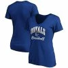 Women's Fanatics Branded Royal Kansas City Royals Victory Script V-Neck T-Shirt 2 Women's Fanatics Branded Royal Kansas City Royals Victory Script V-Neck T-Shirt -Metaverse shop unnamed file 15273
