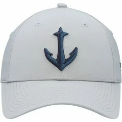 Men's Fanatics Branded Gray Seattle Kraken Secondary Logo Flex Hat -Metaverse shop unnamed file 15293