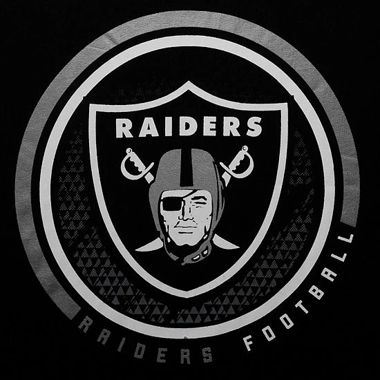 Men's Fanatics Branded Black Las Vegas Raiders Big & Tall Color Pop T-Shirt 7 Men's Fanatics Branded Black Las Vegas Raiders Big & Tall Color Pop T-Shirt - Image 5