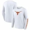 Men's Fanatics Branded White Texas Longhorns Double Time 2-Hit Long Sleeve T-Shirt 1 Men's Fanatics Branded White Texas Longhorns Double Time 2-Hit Long Sleeve T-Shirt -Metaverse shop unnamed file 15324