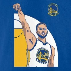 Men's Fanatics Branded Stephen Curry Royal Golden State Warriors NBA All-Time Three Point Record Long Sleeve T-Shirt -Metaverse shop unnamed file 1533