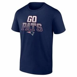 Men's Fanatics Branded Navy New England Patriots Big & Tall Go Pats Statement T-Shirt -Metaverse shop unnamed file 15352