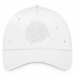 Women's Fanatics Branded White Chicago Blackhawks Winter Lights Trucker Snapback Hat -Metaverse shop unnamed file 15375