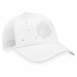 Women's Fanatics Branded White Chicago Blackhawks Winter Lights Trucker Snapback Hat -Metaverse shop unnamed file 15376