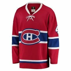 Men's Fanatics Branded Jean Beliveau Red Montreal Canadiens Premier Breakaway Retired Player Jersey -Metaverse shop unnamed file 15463