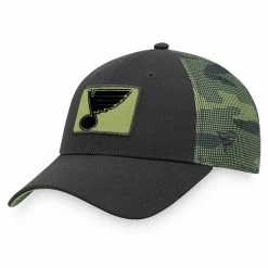 Men's Fanatics Branded Black/Camo St. Louis Blues Military Appreciation Adjustable Hat 5 Men's Fanatics Branded Black/Camo St. Louis Blues Military Appreciation Adjustable Hat -Metaverse shop unnamed file 15468