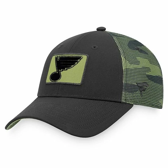 Men's Fanatics Branded Black/Camo St. Louis Blues Military Appreciation Adjustable Hat Men's Fanatics Branded Black/Camo St. Louis Blues Military Appreciation Adjustable Hat -Metaverse shop unnamed file 15468