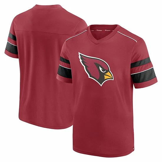 Men's Fanatics Branded Cardinal Arizona Cardinals Textured Hashmark V-Neck T-Shirt Men's Fanatics Branded Cardinal Arizona Cardinals Textured Hashmark V-Neck T-Shirt -Metaverse shop unnamed file 15470