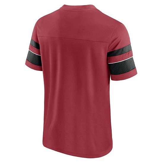 Men's Fanatics Branded Cardinal Arizona Cardinals Textured Hashmark V-Neck T-Shirt Men's Fanatics Branded Cardinal Arizona Cardinals Textured Hashmark V-Neck T-Shirt -Metaverse shop unnamed file 15473