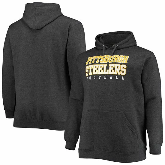 Men's Fanatics Branded Heathered Charcoal Pittsburgh Steelers Big & Tall Practice Pullover Hoodie Men's Fanatics Branded Heathered Charcoal Pittsburgh Steelers Big & Tall Practice Pullover Hoodie -Metaverse shop unnamed file 1550