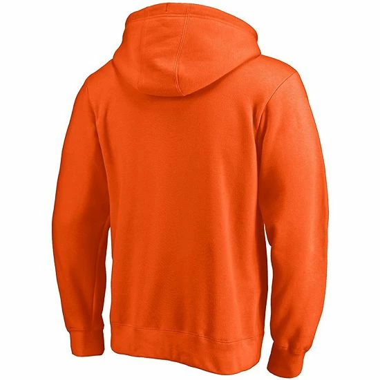 Men's Fanatics Branded Orange Philadelphia Flyers Team Lockup Pullover Hoodie 4 Men's Fanatics Branded Orange Philadelphia Flyers Team Lockup Pullover Hoodie - Image 2