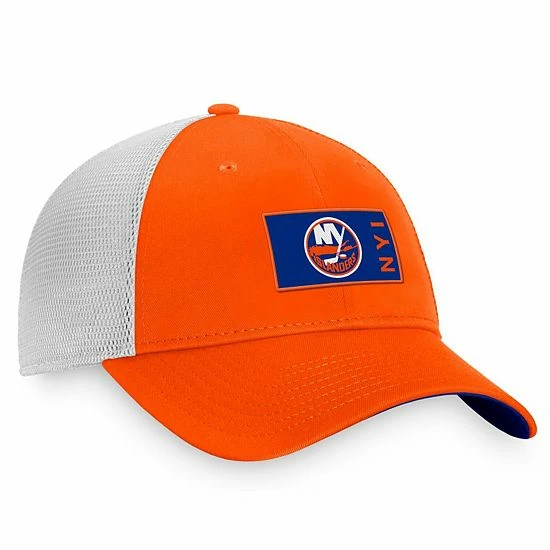 Men's Fanatics Branded Orange/Gray New York Islanders Authentic Pro Rink Trucker Snapback Hat Men's Fanatics Branded Orange/Gray New York Islanders Authentic Pro Rink Trucker Snapback Hat -Metaverse shop unnamed file 15530