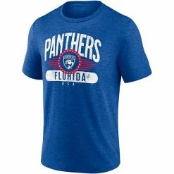 Men's Fanatics Branded Heathered Royal Florida Panthers Americana Stars & Stripes Tri-Blend T-Shirt -Metaverse shop unnamed file 15546