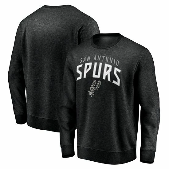 Men's Fanatics Branded Black San Antonio Spurs Game Time Arch Pullover Sweatshirt Men's Fanatics Branded Black San Antonio Spurs Game Time Arch Pullover Sweatshirt -Metaverse shop unnamed file 15560