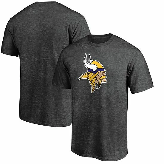Men's Fanatics Branded Heathered Charcoal Minnesota Vikings Primary Logo Team T-Shirt Men's Fanatics Branded Heathered Charcoal Minnesota Vikings Primary Logo Team T-Shirt -Metaverse shop unnamed file 15614