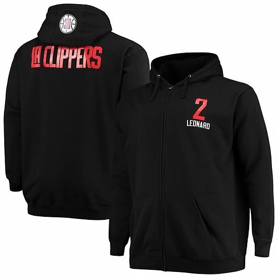 Men's Fanatics Branded Kawhi Leonard Black LA Clippers Big & Tall Player Name & Number Full-Zip Hoodie Jacket Men's Fanatics Branded Kawhi Leonard Black LA Clippers Big & Tall Player Name & Number Full-Zip Hoodie Jacket -Metaverse shop unnamed file 15617