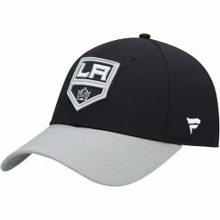 Men's Fanatics Branded Black Los Angeles Kings Core Primary Logo Flex Hat