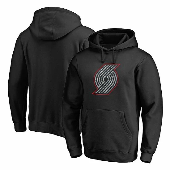 Men's Fanatics Branded Black Portland Trail Blazers Static Logo Pullover Hoodie Men's Fanatics Branded Black Portland Trail Blazers Static Logo Pullover Hoodie -Metaverse shop unnamed file 1562