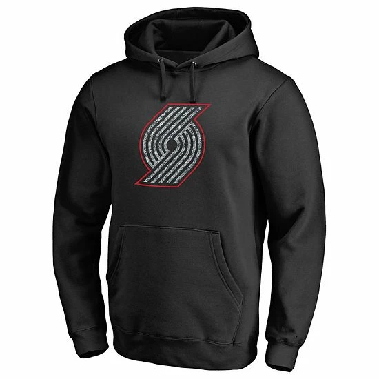 Men's Fanatics Branded Black Portland Trail Blazers Static Logo Pullover Hoodie Men's Fanatics Branded Black Portland Trail Blazers Static Logo Pullover Hoodie -Metaverse shop unnamed file 1563
