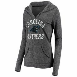 Women's Fanatics Branded Black Carolina Panthers Doubleface Slub Pullover Hoodie -Metaverse shop unnamed file 15649