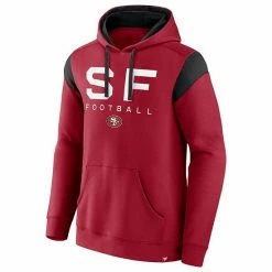 Men's Fanatics Branded Scarlet San Francisco 49ers Call The Shot Pullover Hoodie -Metaverse shop unnamed file 1567