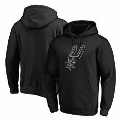 Men's Fanatics Branded Black San Antonio Spurs Primary Team Logo Pullover Hoodie -Metaverse shop unnamed file 15699