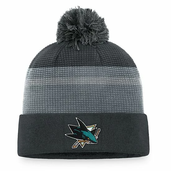 Men's Fanatics Branded Charcoal San Jose Sharks Authentic Pro Home Ice Cuffed Knit Hat with Pom Men's Fanatics Branded Charcoal San Jose Sharks Authentic Pro Home Ice Cuffed Knit Hat With Pom -Metaverse shop unnamed file 15751