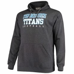 Men's Fanatics Branded Heathered Charcoal Tennessee Titans Big & Tall Practice Pullover Hoodie 8 Men's Fanatics Branded Heathered Charcoal Tennessee Titans Big & Tall Practice Pullover Hoodie -Metaverse shop unnamed file 15820
