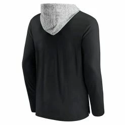 Men's Fanatics Branded Black/Heathered Gray Miami Heat Block Party Pullover Hoodie -Metaverse shop unnamed file 15886