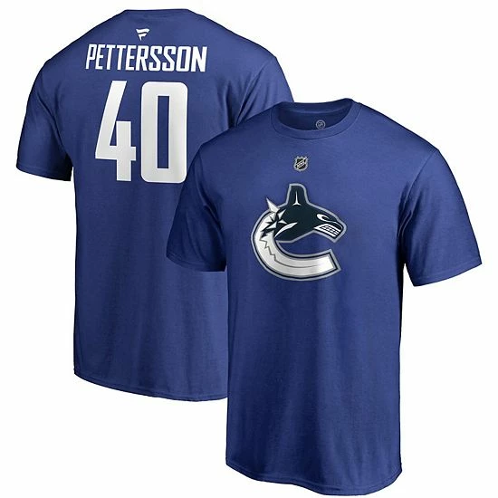 Men's Fanatics Branded Elias Pettersson Blue Vancouver Canucks Team Authentic Stack Name & Number T-Shirt Men's Fanatics Branded Elias Pettersson Blue Vancouver Canucks Team Authentic Stack Name & Number T-Shirt -Metaverse shop unnamed file 15967