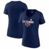 Women's Fanatics Branded Navy Houston Astros 2022 Postseason Locker Room V-Neck T-Shirt 2 Women's Fanatics Branded Navy Houston Astros 2022 Postseason Locker Room V-Neck T-Shirt -Metaverse shop unnamed file 16035