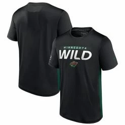 Men's Fanatics Branded Black/Green Minnesota Wild Authentic Pro Rink Tech T-Shirt 3 Men's Fanatics Branded Black/Green Minnesota Wild Authentic Pro Rink Tech T-Shirt -Metaverse shop unnamed file 16040