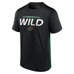 Men's Fanatics Branded Black/Green Minnesota Wild Authentic Pro Rink Tech T-Shirt 4 Men's Fanatics Branded Black/Green Minnesota Wild Authentic Pro Rink Tech T-Shirt -Metaverse shop unnamed file 16041