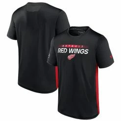 Men's Fanatics Branded Black/Red Detroit Red Wings Authentic Pro Rink Tech T-Shirt -Metaverse shop unnamed file 16044