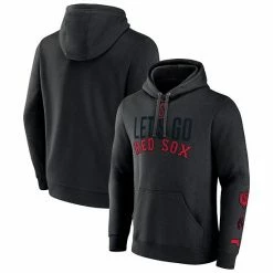 Men's Fanatics Branded Black Boston Red Sox Bases Loaded Pullover Hoodie