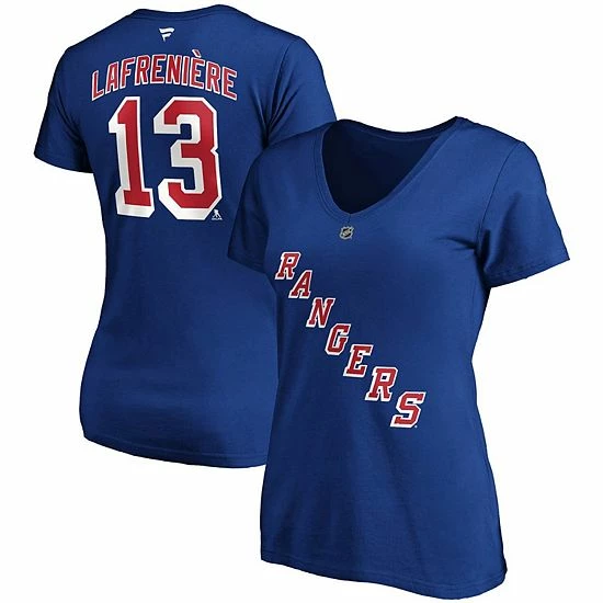 Women's Fanatics Branded Alexis Lafreniere Blue New York Rangers Plus Size Name & Number V-Neck T-Shirt Women's Fanatics Branded Alexis Lafreniere Blue New York Rangers Plus Size Name & Number V-Neck T-Shirt -Metaverse shop unnamed file 16055