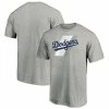 Men's Fanatics Branded Heathered Gray Los Angeles Dodgers Prep Squad T-Shirt -Metaverse shop unnamed file 16057