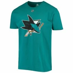Men's Fanatics Branded Teal Logan Couture San Jose Sharks Player Name And Number T-Shirt -Metaverse shop unnamed file 16062
