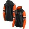Women's Fanatics Branded Black/Orange Philadelphia Flyers Script Fleece Full-Zip Hoodie -Metaverse shop unnamed file 16129