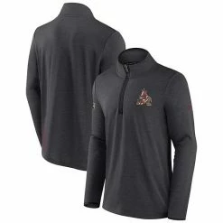 Men's Fanatics Branded Heather Charcoal Arizona Coyotes Authentic Pro Rink Quarter-Zip Jacket 3 Men's Fanatics Branded Heather Charcoal Arizona Coyotes Authentic Pro Rink Quarter-Zip Jacket -Metaverse shop unnamed file 16160